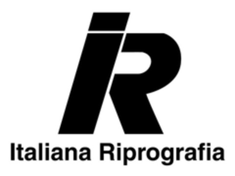 IR ITALIANA RIPROGRAFIA Logo (EUIPO, 10.09.2012)