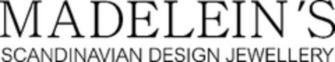 MADELEIN'S SCANDINAVIAN DESIGN JEWELLERY Logo (EUIPO, 11/16/2012)