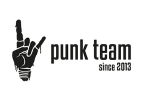 punk team since 2013 Logo (EUIPO, 20.07.2016)