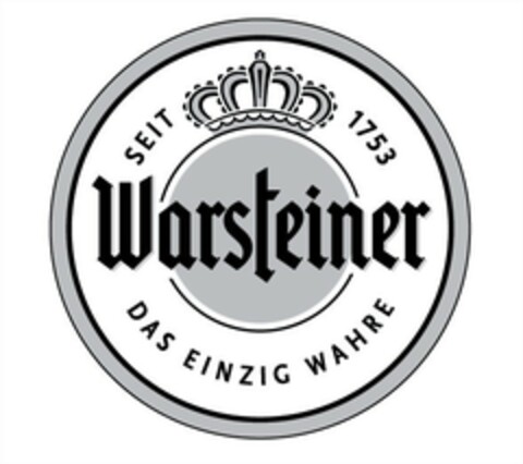 Warsteiner Seit 1753 Das Einzig Wahre Logo (EUIPO, 16.11.2016)