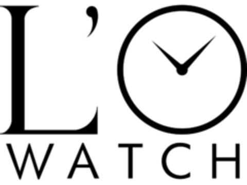 L'O WATCH Logo (EUIPO, 01/09/2017)