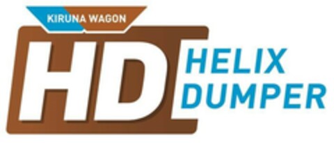 KIRUNA WAGON HD HELIX DUMPER Logo (EUIPO, 11.05.2017)