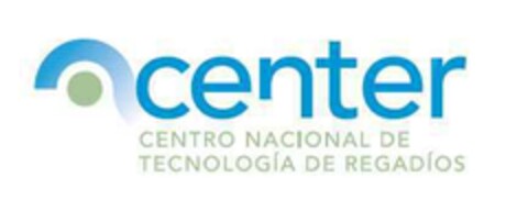 center CENTRO NACIONAL DE TECNOLOGÍA DE REGADÍOS Logo (EUIPO, 05.12.2017)