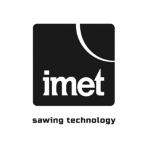 imet sawing technology Logo (EUIPO, 01/26/2018)