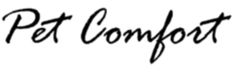 PET COMFORT Logo (EUIPO, 06.01.2022)