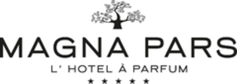 MAGNA PARS L'HOTEL A PARFUM Logo (EUIPO, 17.12.2022)