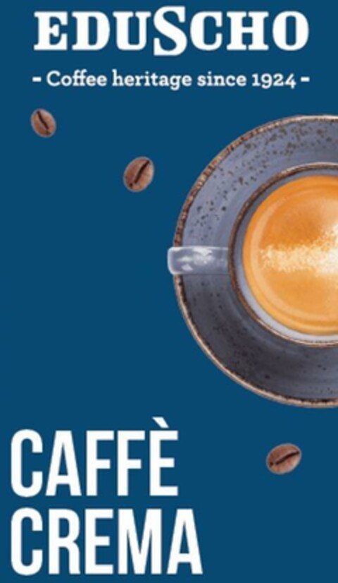 EDUSCHO - Coffee heritage since 1924 - CAFFÈ CREMA Logo (EUIPO, 08.06.2023)