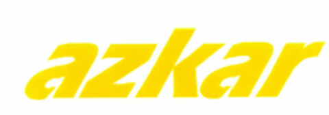 azkar Logo (EUIPO, 04/01/1996)