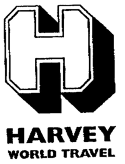 H HARVEY WORLD TRAVEL Logo (EUIPO, 01.04.1996)