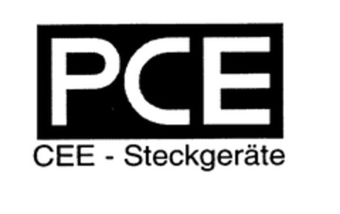 PCE CEE-Steckgeräte Logo (EUIPO, 17.02.1998)