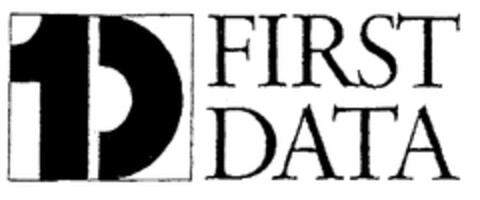 1D FIRST DATA Logo (EUIPO, 09/27/1999)