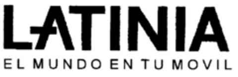 LATINIA EL MUNDO EN TU MOVIL Logo (EUIPO, 20.10.2000)