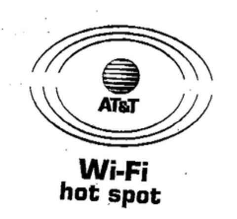 AT&T WI-FI hot spot Logo (EUIPO, 09/24/2003)