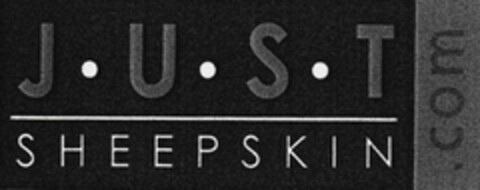 J.U.S.T SHEEPSKIN.com Logo (EUIPO, 26.02.2004)