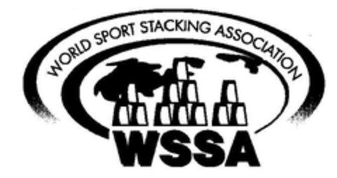 WORLD SPORT STACKING ASSOCIATION WSSA Logo (EUIPO, 12.07.2006)