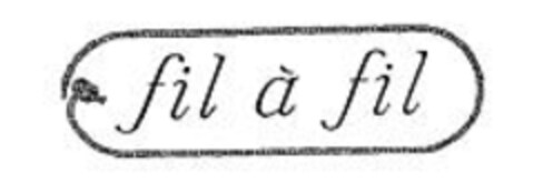 fil à fil Logo (EUIPO, 01/23/2008)