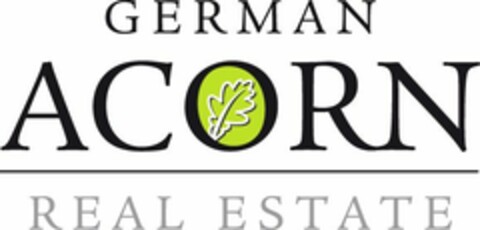 GERMAN ACORN REAL ESTATE Logo (EUIPO, 19.06.2008)