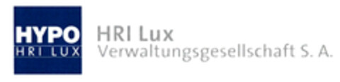 HYPO HRI LUX HRI Lux Verwaltungsgesellschaft S. A. Logo (EUIPO, 05.08.2009)