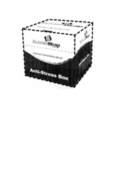 BubbleWrap BRAND POP OUT FOR STRESS RELIEF Anti-Stress Box The Best Wrap Around POP! FUN Logo (EUIPO, 12/23/2009)