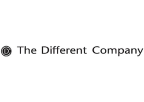 DC THE DIFFERENT COMPANY Logo (EUIPO, 10/16/2012)