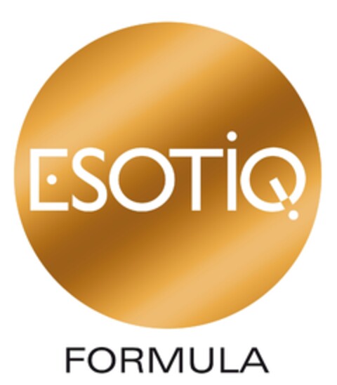 ESOTIQ FORMULA Logo (EUIPO, 11/13/2012)