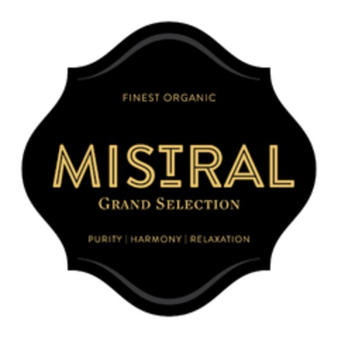 FINEST ORGANIC MISTRAL  GRAND SELECTION PURITY HARMONY RELAXATION Logo (EUIPO, 21.12.2012)