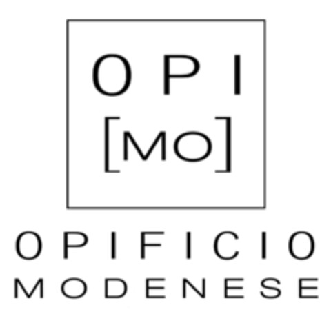 OPI MO OPIFICIO MODENESE Logo (EUIPO, 03/14/2016)