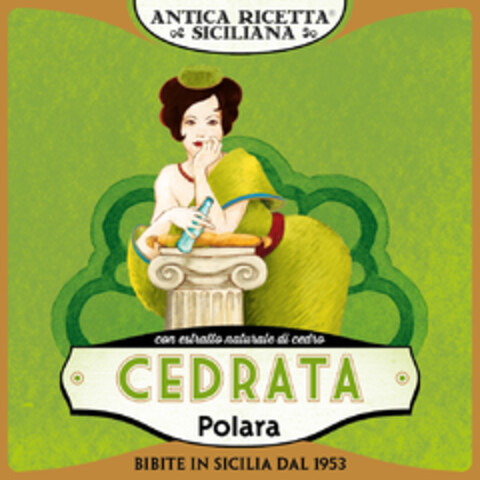 antica ricetta siciliana con estratto naturale di cedro cedrata polara bibite in sicilia dal 1953 Logo (EUIPO, 04.04.2016)