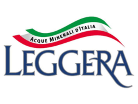 LEGGERA ACQUE MINERALI D'ITALIA Logo (EUIPO, 12.01.2018)