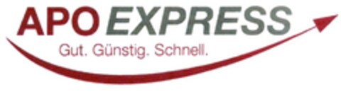 APO EXPRESS Gut. Günstig. Schnell. Logo (EUIPO, 02/20/2018)