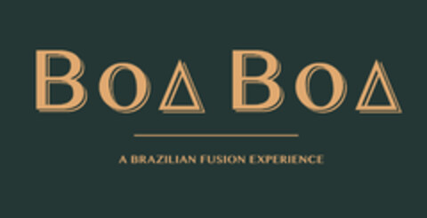 BOA BOA A BRAZILIAN FUSION EXPERIENCE Logo (EUIPO, 05/23/2019)