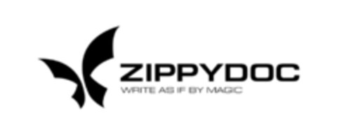 ZIPPYDOC WRITE AS IF BY MAGIC Logo (EUIPO, 25.09.2019)