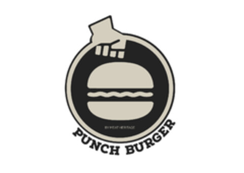 Punch Burger by Meat Heritage Logo (EUIPO, 04/09/2021)