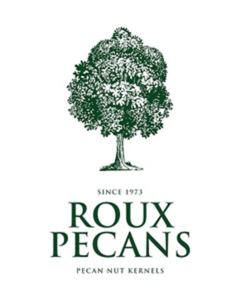 SINCE 1973 ROUX PECANS PECAN NUT KERNELS Logo (EUIPO, 05/03/2022)