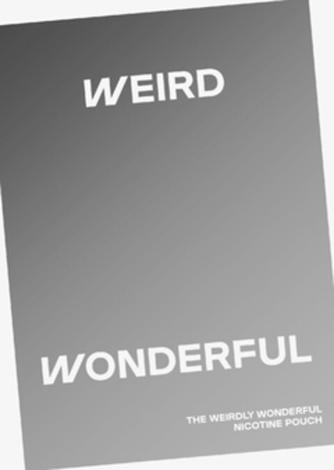 WEIRD WONDERFUL THE WEIRDLY WONDERFUL NICOTINE POUCH Logo (EUIPO, 07.11.2023)