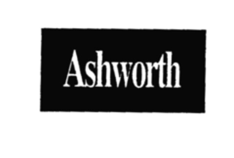 Ashworth Logo (EUIPO, 05/16/1996)