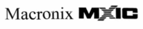 Macronix MXIC Logo (EUIPO, 06/18/1997)