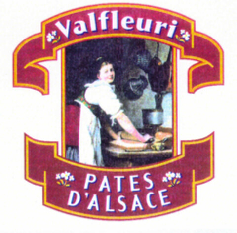 Valfleuri PATES D'ALSACE Logo (EUIPO, 26.08.1997)