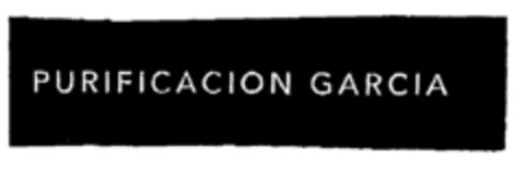 PURIFICACION GARCIA Logo (EUIPO, 10/29/1998)