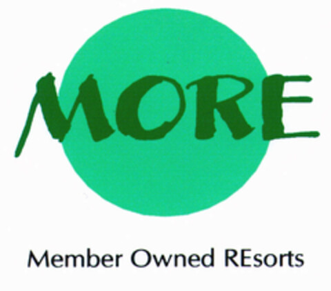 MORE Member Owned REsorts Logo (EUIPO, 30.05.2000)