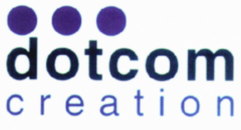 dotcom creation Logo (EUIPO, 25.07.2000)