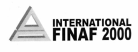 INTERNATIONAL FINAF 2000 Logo (EUIPO, 05/07/2001)