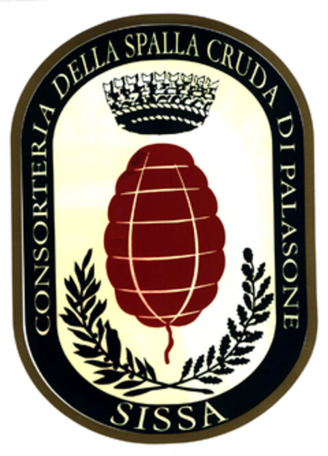 CONSORTERIA DELLA SPALLA CRUDA DI PALASONE SISSA Logo (EUIPO, 14.04.2003)