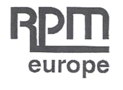 RPM europe Logo (EUIPO, 18.06.2003)
