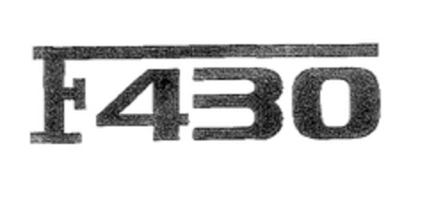 F430 Logo (EUIPO, 19.03.2004)