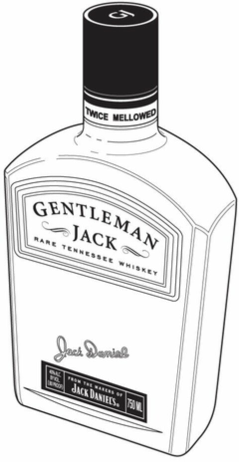 GENTLEMAN JACK RARE TENNESSEE WHISKEY Logo (EUIPO, 01/30/2007)