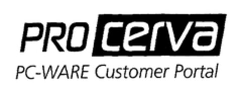 PROCERVA PC-WARE Customer Portal Logo (EUIPO, 21.03.2007)