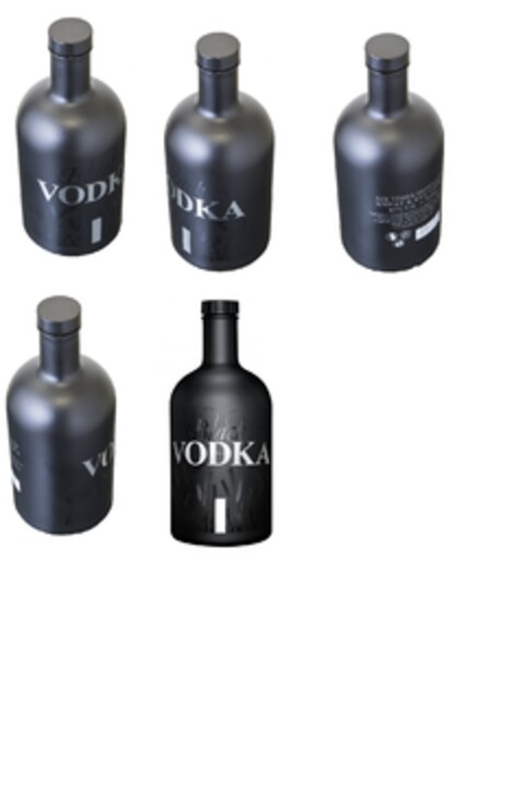 Black Vodka Logo (EUIPO, 04/25/2013)