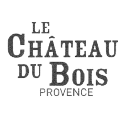 LE CHÂTEAU DU BOIS PROVENCE Logo (EUIPO, 10/09/2014)