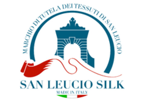 San Leucio Silk - made in Italy -  Marchio di tutela dei tessuti di San Leucio Logo (EUIPO, 24.02.2015)